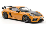 Porsche Cayman GT4 RS w/Weissach 2023 - Bahama Yellow Pack 1:18