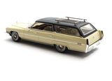 Cadillac DeVille Wagon (1972) - Personal car from Elvis Presley - creme/black 1:43