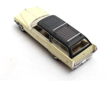 Cadillac DeVille Wagon (1972) - Personal car from Elvis Presley - creme/black 1:43