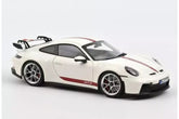 Porsche 911 (992) GT3 2021 - white 1:18