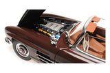 MERCEDES 300 SL ROADSTER (W198) 1957 - DARK RED 1:18