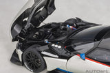Aston Martin Vulcan 2015 - stratus white with blue 1:18