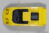 Bugatti EB 110 SS 1992 - yellow/giallo bugatti 1:18
