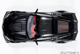 Chevrolet Corvette C7 ZR1 2019 - gloss black 1:18