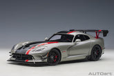 Dodge Viper ACR 2017 - billet silver metallic/black 1:18