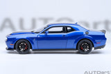 Dodge Challenger SRT Jailbreak 2022 - indigo blue 1:18
