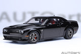 Dodge Challenger SRT Super Stock 2023 - pitch black 1:18