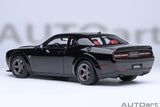 Dodge Challenger SRT Super Stock 2023 - pitch black 1:18