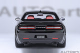 Dodge Challenger SRT Super Stock 2023 - pitch black 1:18