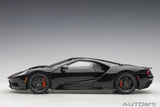 Ford GT 2017 - shadow black/orange stripes 1:18