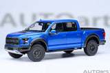 Ford F-150 Raptor Supercrew 2019 - velocity blue 1:18