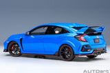 Honda Civic Type R (FK8) 2021 - racing blue pearl 1:18