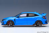 Honda Civic Type R (FK8) 2021 - racing blue pearl 1:18