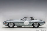 Jaguar Lightweight E-Type 2015 - silver 1:18
