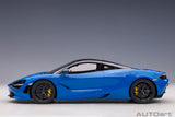 McLaren 720S (2017) - paris blue/metallic blue 1:18