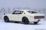 Nissan Skyline 2000 GT-R 1973 (KPGC110) Tuned Version - white 1:18