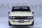 Nissan Skyline 2000 GT-R 1973 (KPGC110) Tuned Version - white 1:18