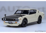 Nissan Skyline 2000 GT-R SPEZ (KPGC110) Tuned Version - white 1:18