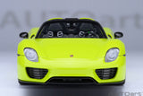 Porsche 918 Spyder 2013 - green Weissach Package 1:18