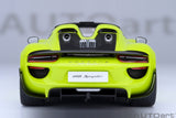 Porsche 918 Spyder 2013 - green Weissach Package 1:18