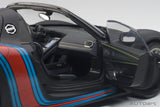 Porsche 918 Spyder (2013) "with Weissach Package" - black/Martini Livery 1:18