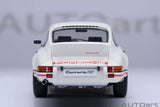 Porsche 911 Carrera 2.7 RS - Grand Prix white/red stripes 1:18