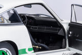 Porsche 911 Carrera 2.7 RS - Grand Prix white/green stripes 1:18