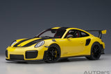 Porsche 911 (991.2) GT2RS 2017 Weissach Package - racing yellow 1:18