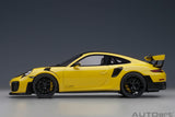 Porsche 911 (991.2) GT2RS 2017 Weissach Package - racing yellow 1:18