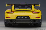 Porsche 911 (991.2) GT2RS 2017 Weissach Package - racing yellow 1:18