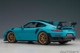 Porsche 911 (991.2) GT2RS 2017 Weissach Package - miami blue 1:18
