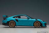 Porsche 911 (991.2) GT2RS 2017 Weissach Package - miami blue 1:18