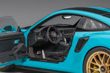 Porsche 911 (991.2) GT2RS 2017 Weissach Package - miami blue 1:18