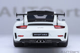 Porsche 911 (991.2) GT3RS 2017 Weissach Package - white 1:18