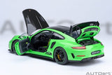 Porsche 911 (991.2) GT3RS 2017 Weissach Package - lizard green 1:18