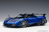 Pagani Huayra BC 2016 - blue carbon/carbon 1:18