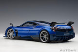 Pagani Huayra BC 2016 - blue carbon/carbon 1:18