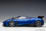 Pagani Huayra BC 2016 - blue carbon/carbon 1:18