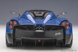 Pagani Huayra Roadster 2017 - blu tricolore carbon fiber 1:18