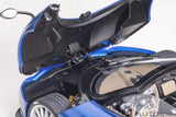 Pagani Huayra Roadster 2017 - blu tricolore carbon fiber 1:18