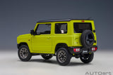 Suzuki Jimny (JB64) 660cc/RHD - kinetic yellow/black 1:18