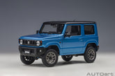 Suzuki Jimny (JB64) 660cc/RHD - brisk blue metallic 1:18