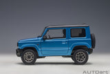 Suzuki Jimny (JB64) 660cc/RHD - brisk blue metallic 1:18