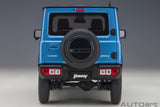 Suzuki Jimny (JB64) 660cc/RHD - brisk blue metallic 1:18