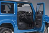 Suzuki Jimny (JB64) 660cc/RHD - brisk blue metallic 1:18