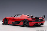 Koenigsegg Agera RS 2015 - chilli red/carbon/black 1:18