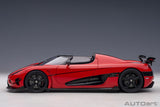 Koenigsegg Agera RS 2015 - chilli red/carbon/black 1:18