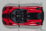 Koenigsegg Agera RS 2015 - chilli red/carbon/black 1:18
