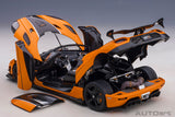 Koenigsegg Agera RS 2015 - cone orange/carbon/black 1:18