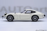 Toyota 2000GT 1967 - white 1:18